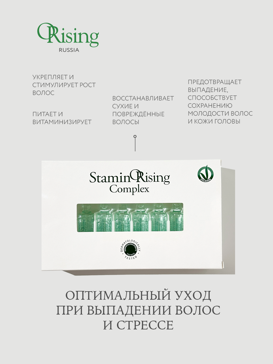 Фито-эссенциальный лосьон в ампулах против выпадения Orising Stamin Complex