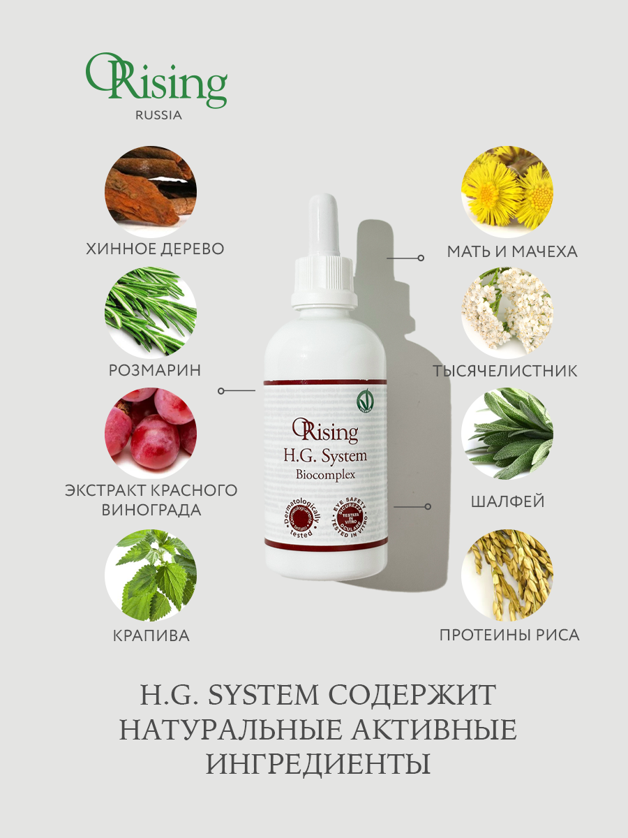 Фитоэссенциальный лосьон против выпадения Orising H.G. System Biocomplex Nourishing Scalp Lotion