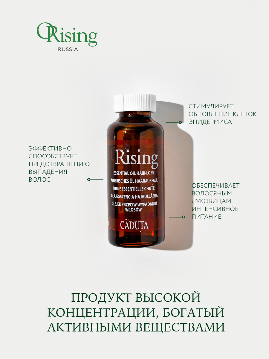 Эссенциальное масло против выпадения волос Orising Essential Oil Hair-Loss Caduta